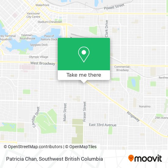 Patricia Chan map