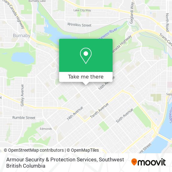 Armour Security & Protection Services map