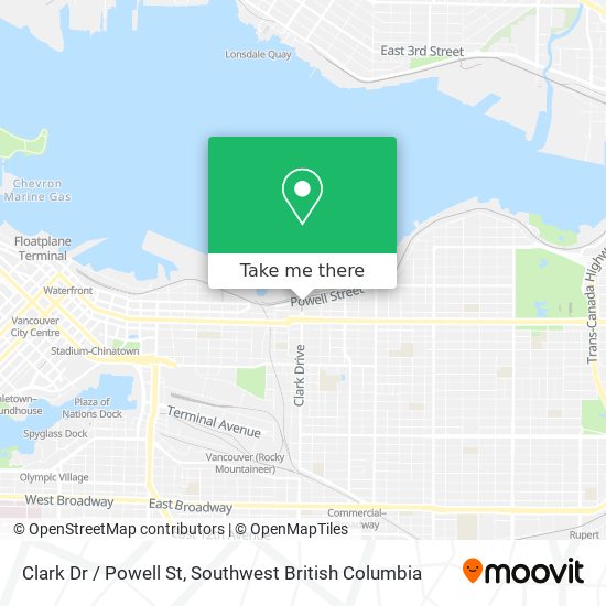 Clark Dr / Powell St plan