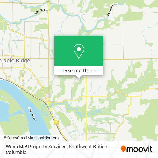 Wash Me! Property Services map