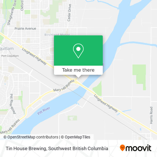 Tin House Brewing map