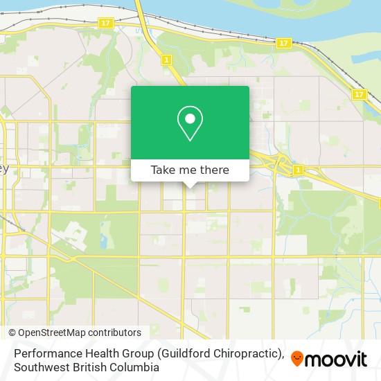Performance Health Group (Guildford Chiropractic) map