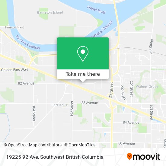 19225 92 Ave map