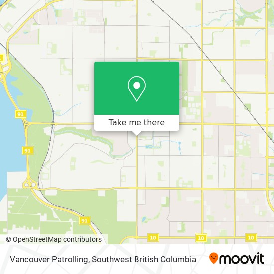 Vancouver Patrolling map