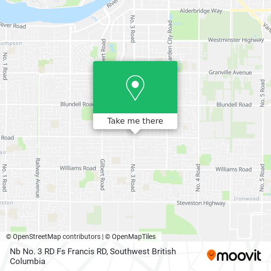 Nb No. 3 RD Fs Francis RD map