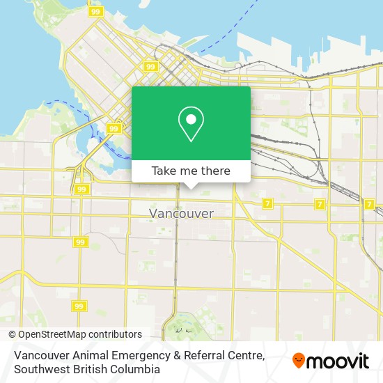 Vancouver Animal Emergency & Referral Centre plan