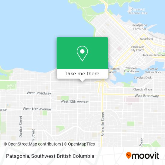 Patagonia map