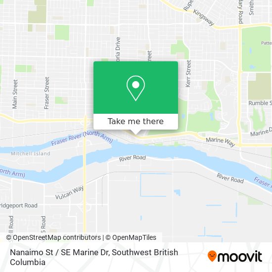 Nanaimo St / SE Marine Dr map