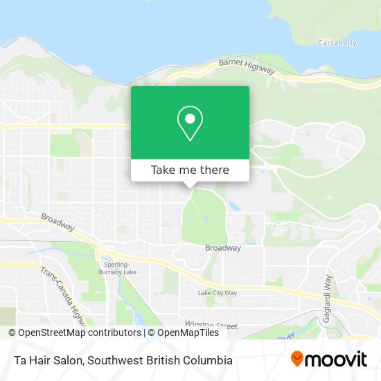 Ta Hair Salon map
