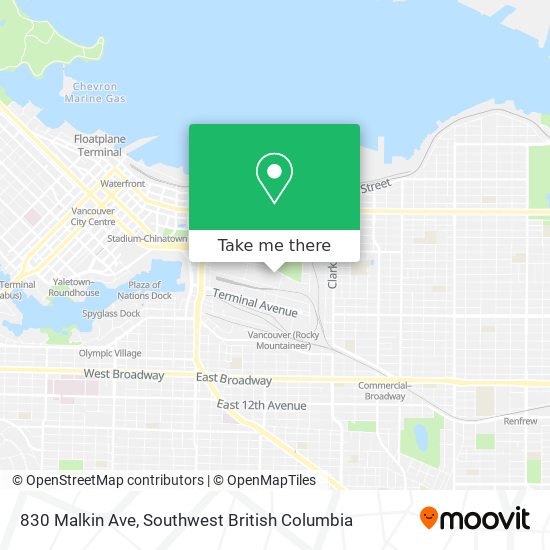 830 Malkin Ave plan