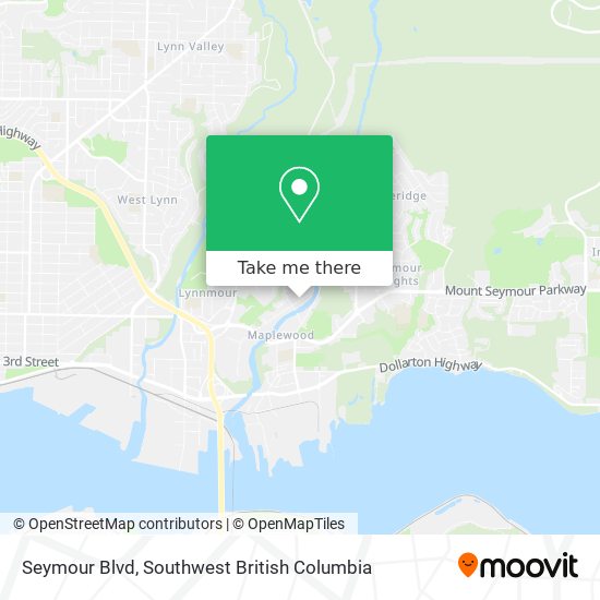 Seymour Blvd map