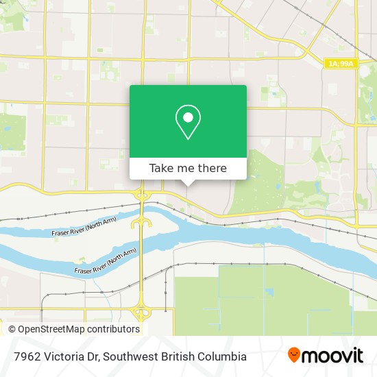 7962 Victoria Dr map