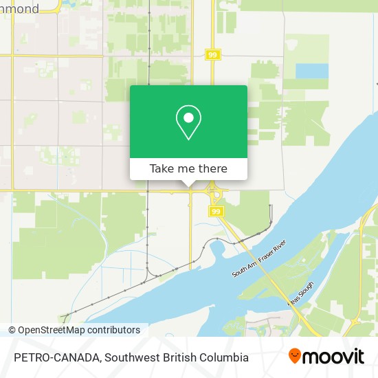 PETRO-CANADA map