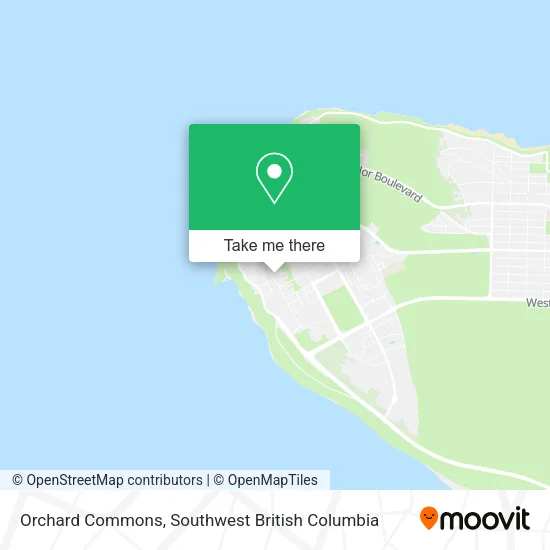 Orchard Commons map