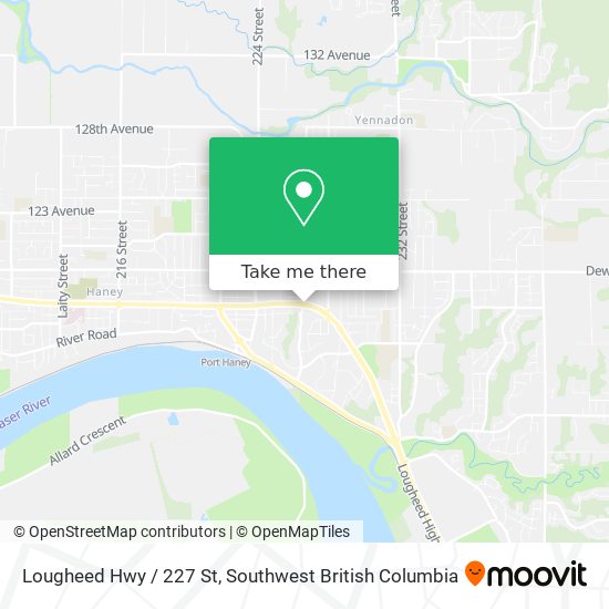 Lougheed Hwy / 227 St plan