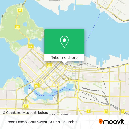 Green Demo map