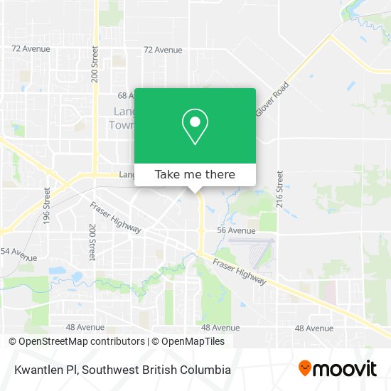 Kwantlen Pl map