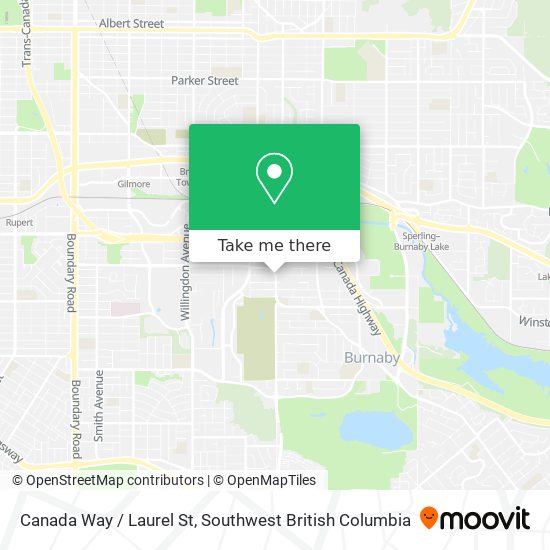 Canada Way / Laurel St plan