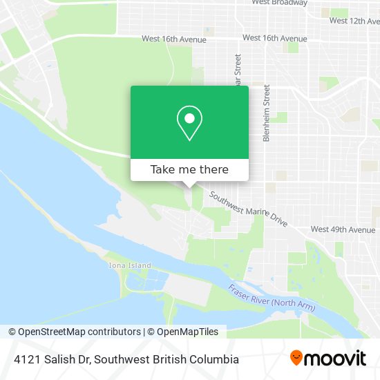 4121 Salish Dr map