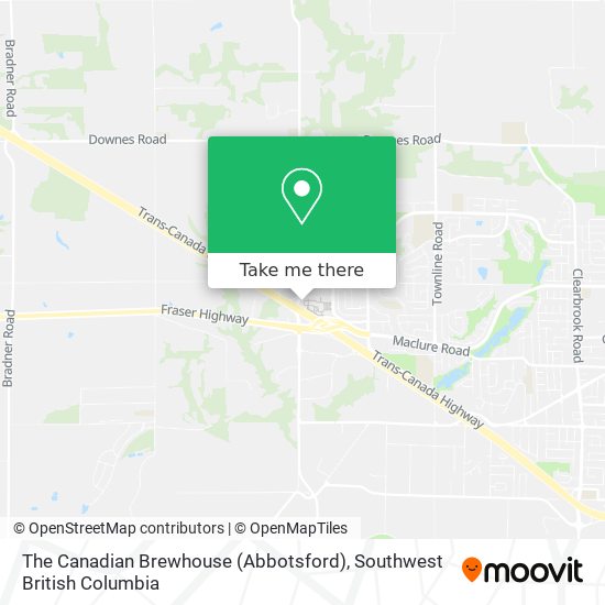 The Canadian Brewhouse (Abbotsford) map