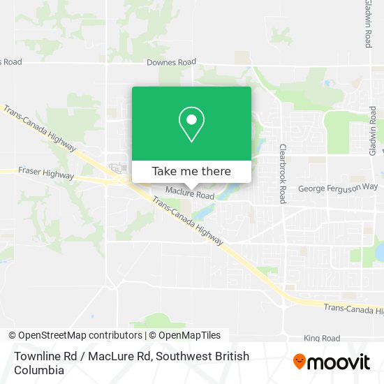 Townline Rd / MacLure Rd map