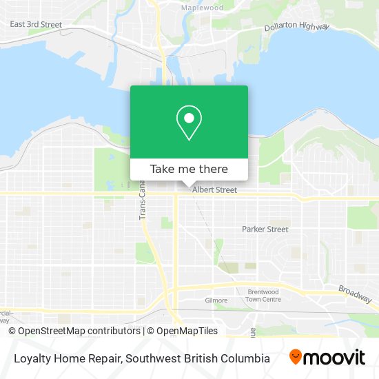 Loyalty Home Repair map