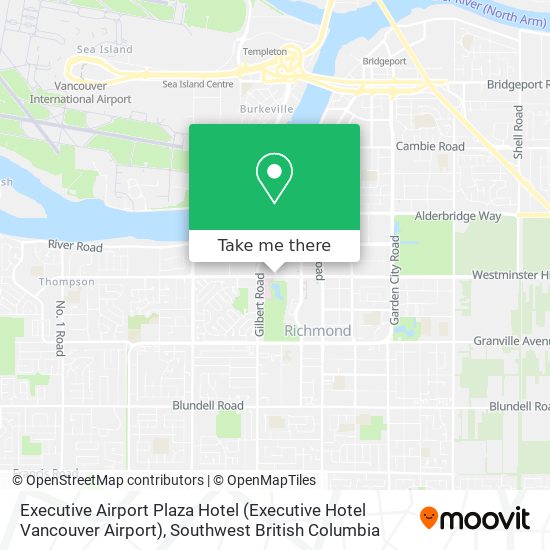 Executive Airport Plaza Hotel plan