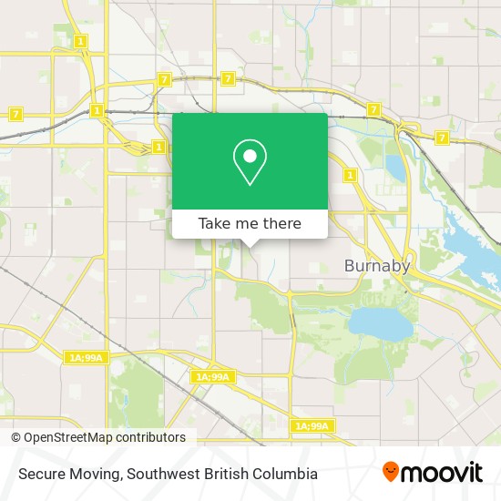 Secure Moving map