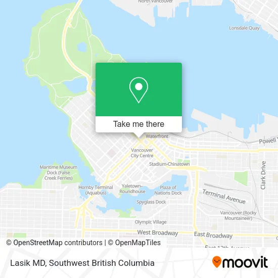 Lasik MD map
