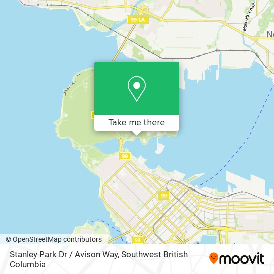 Stanley Park Dr / Avison Way map