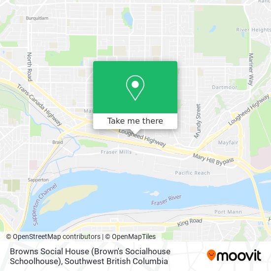 Browns Social House (Brown's Socialhouse Schoolhouse) map