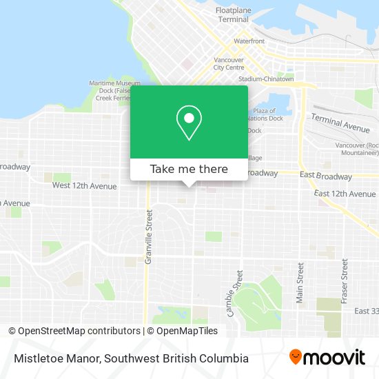 Mistletoe Manor map