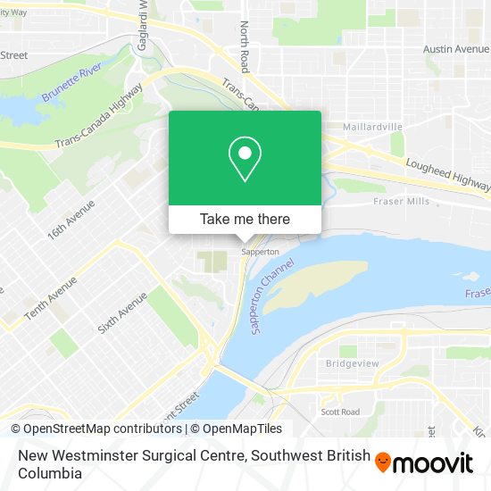 New Westminster Surgical Centre plan