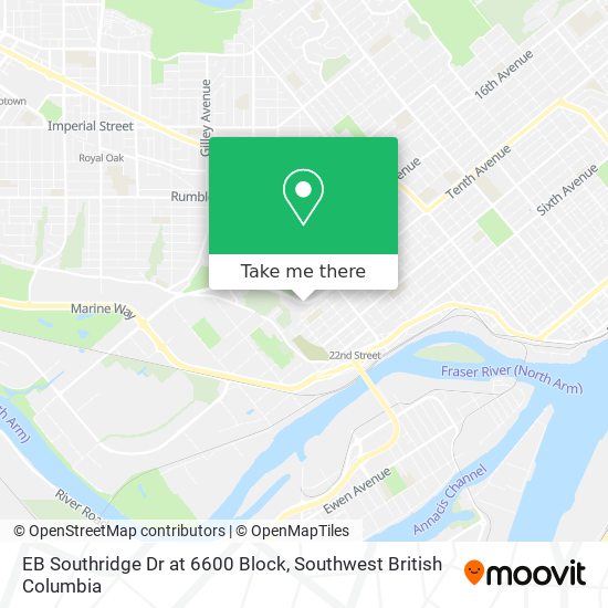EB Southridge Dr at 6600 Block plan