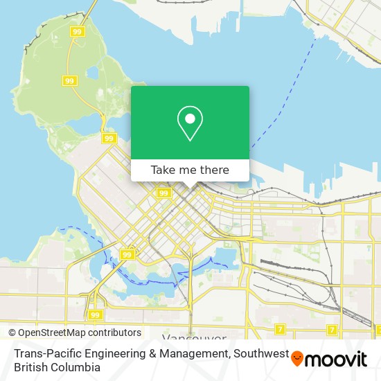 Trans-Pacific Engineering & Management map