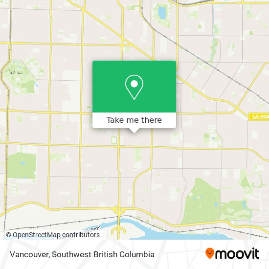 Vancouver map