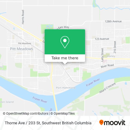 Thorne Ave / 203 St plan