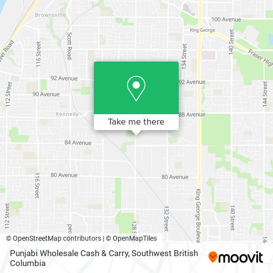 Punjabi Wholesale Cash & Carry map