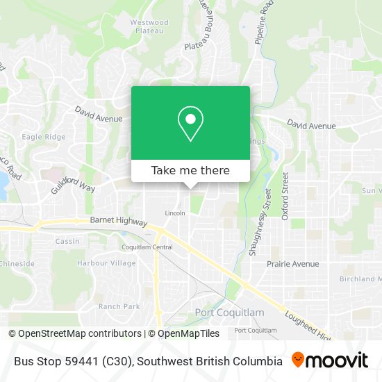 Bus Stop 59441 (C30) map