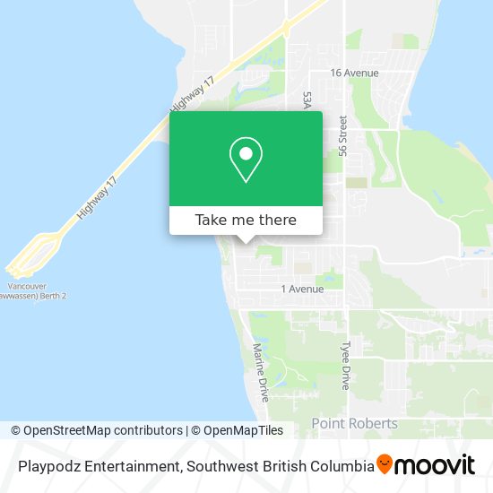 Playpodz Entertainment map