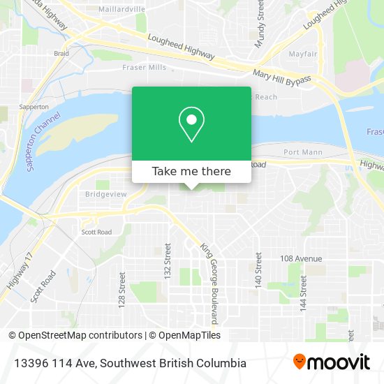 13396 114 Ave map