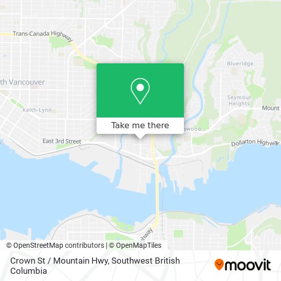 Crown St / Mountain Hwy map