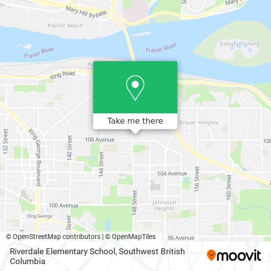 Riverdale Elementary School map