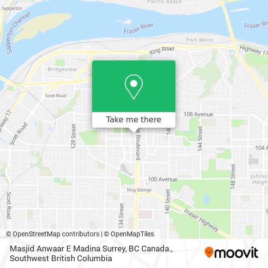 Masjid Anwaar E Madina Surrey, BC Canada. plan