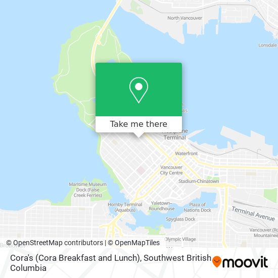 Cora's (Cora Breakfast and Lunch) map