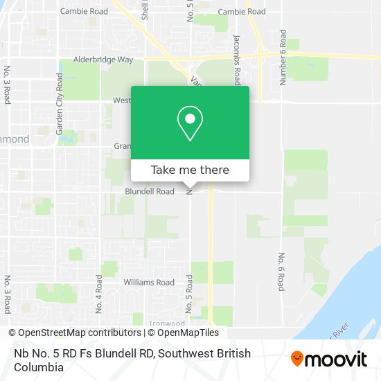 Nb No. 5 RD Fs Blundell RD map