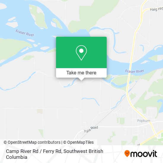 Camp River Rd / Ferry Rd plan