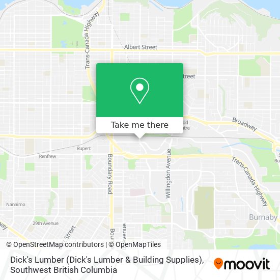 Dick's Lumber (Dick's Lumber & Building Supplies) plan