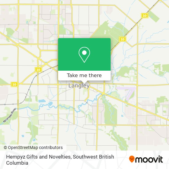 Hempyz Gifts and Novelties map