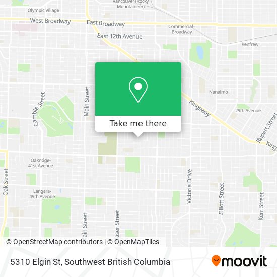 5310 Elgin St map